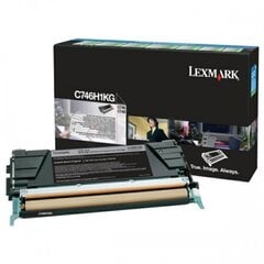 Spausdintuvo kasetė Lexmark (C746H1KG) Return, juoda kaina ir informacija | Kasetės lazeriniams spausdintuvams | pigu.lt
