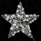 Kalėdinė žvaigždė su LED, 23 cm atsiliepimas