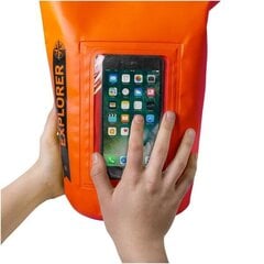 Vandeniui atsparus krepšys Celly Dry Bag Explorer 5L, oranžinis цена и информация | Непромокаемые мешки, чехлы, дождевики | pigu.lt