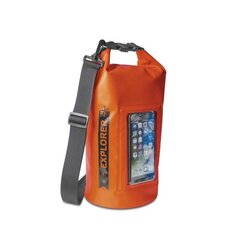 Vandeniui atsparus krepšys Celly Dry Bag Explorer 5L, oranžinis цена и информация | Непромокаемые мешки, чехлы, дождевики | pigu.lt