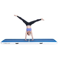 Надувной матрас-мат для гимнастики Gymstick Air Track, синий цена и информация | Коврики для йоги, фитнеса | pigu.lt