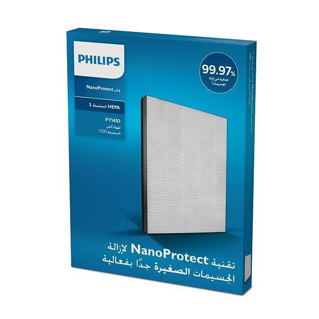 Philips Nano Protect Hepa filtras FY1410/30 цена и информация | Buitinės technikos priedai | pigu.lt