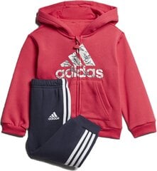 Adidas Cпортивные костюмы I Logo Jog Fl1 Blue Pink цена и информация | Комплекты для мальчиков | pigu.lt