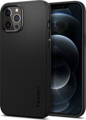 Чехол Spigen 110311, для iPhone 12 Pro Max, черный цена и информация | Чехлы для телефонов | pigu.lt