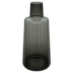 Pilko stiklo vaza EPAULE 40cm цена и информация | Вазы | pigu.lt