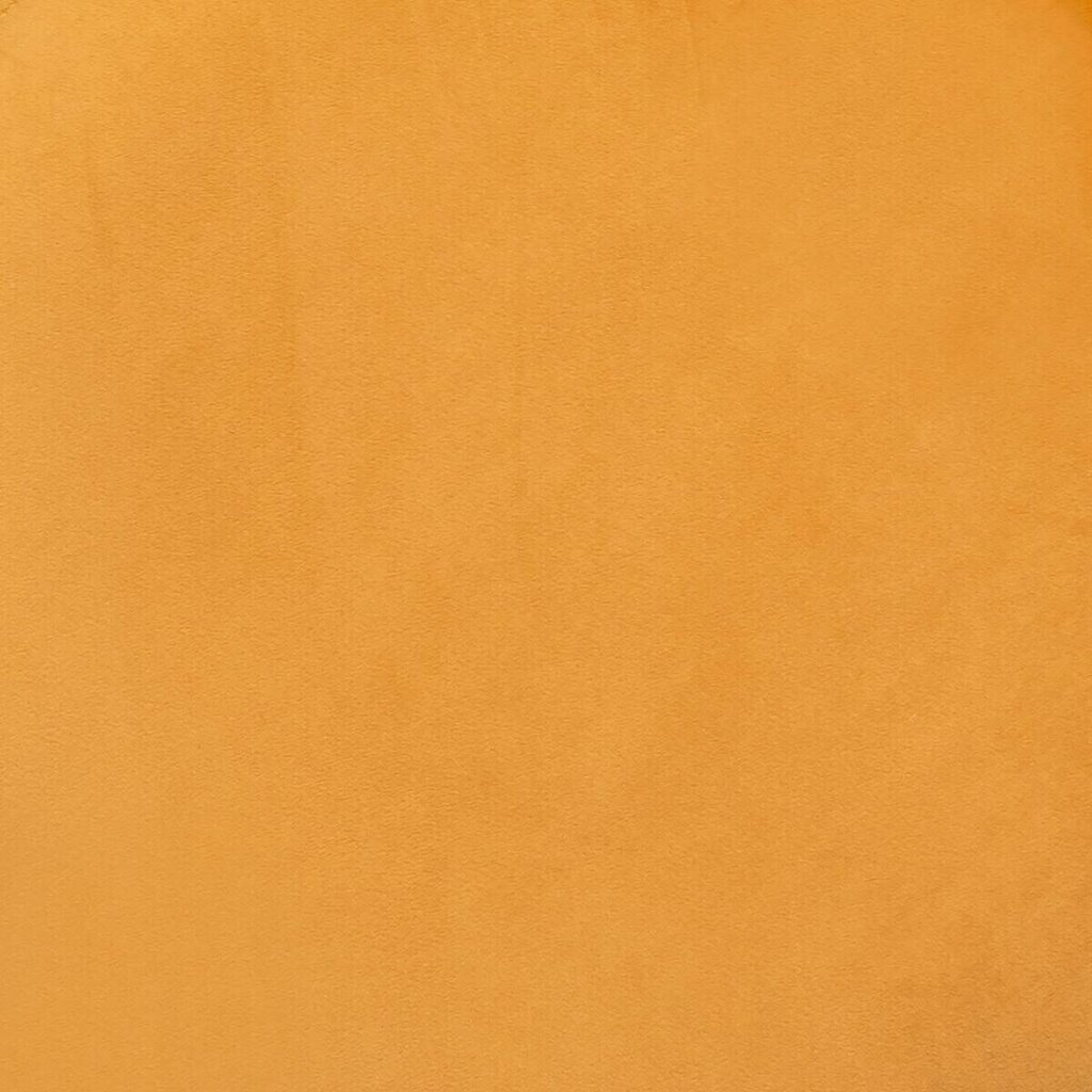 Geltonas veliūrinis pufas Calabaza 44x35cm kaina ir informacija | Sėdmaišiai ir pufai | pigu.lt