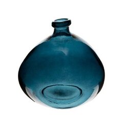 Perdibto stiklo mėlyna vaza ORAG 23cm kaina ir informacija | Vazos | pigu.lt