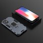 Ring Armor Case Kickstand Tough Rugged Cover, skirtas iPhone 12 mini, mėlynas kaina ir informacija | Telefono dėklai | pigu.lt