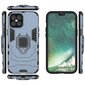 Ring Armor Case Kickstand Tough Rugged Cover, skirtas iPhone 12 Pro Max, mėlynas kaina ir informacija | Telefono dėklai | pigu.lt