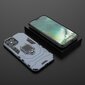 Ring Armor Case Kickstand Tough Rugged Cover, skirtas iPhone 12 Pro Max, mėlynas kaina ir informacija | Telefono dėklai | pigu.lt