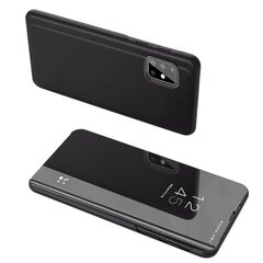 Hurtel Clear View Case skirtas Samsung Galaxy M31s, juodas kaina ir informacija | Telefono dėklai | pigu.lt