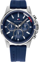 Tommy Hilfiger мужские часы Mason 1791791, синие цена и информация | Мужские часы | pigu.lt