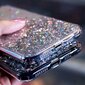 Fusion Glue Glitter Back Case, skirtas Apple iPhone 12 Pro Max, juodas kaina ir informacija | Telefono dėklai | pigu.lt