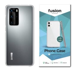Чехол Fusion Ultra Clear Series для Huawei P40 Pro, прозрачный цена и информация | Чехлы для телефонов | pigu.lt
