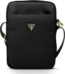 Guess Bag GUTB10NTMLBK 10" black Nylon Triangle Logo цена и информация | Guess Компьютерная техника | pigu.lt