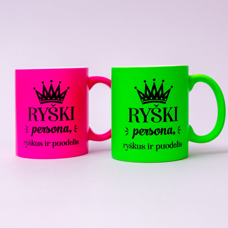 Puodelių rinkinys "Ryški persona" цена и информация | Originalūs puodeliai | pigu.lt
