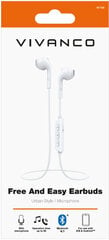 Vivanco headset Free&Easy Earbuds (61736) kaina ir informacija | Ausinės | pigu.lt