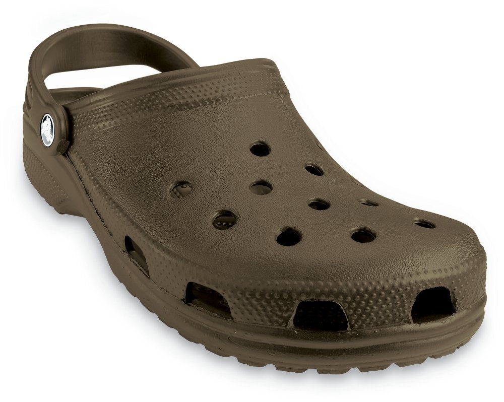 Crocs™ vyriškos šlepetės Classic, rudos цена и информация | Vyriškos šlepetės, basutės | pigu.lt