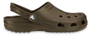 Crocs™ vyriškos šlepetės Classic, rudos kaina ir informacija | Crocs™ Avalynė vyrams | pigu.lt