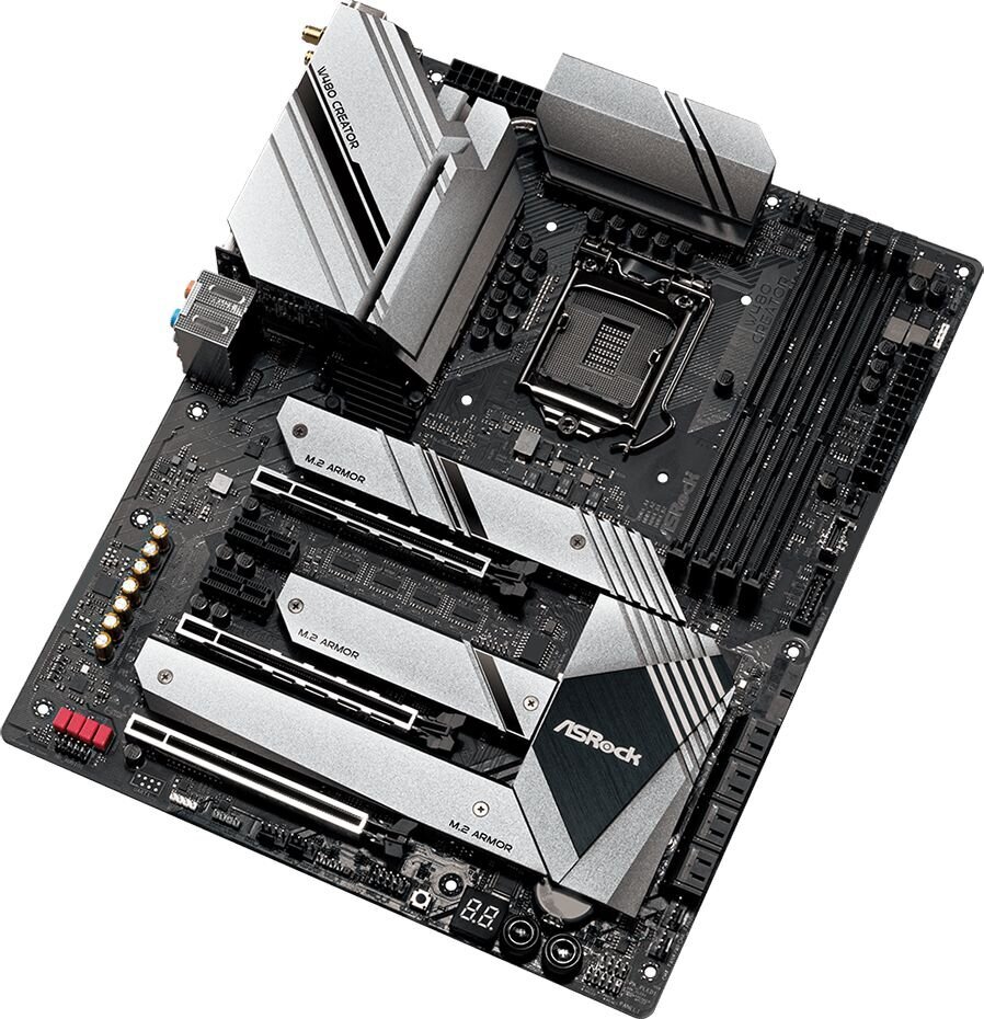 ASRock W480 Creator kaina ir informacija | Pagrindinės plokštės | pigu.lt