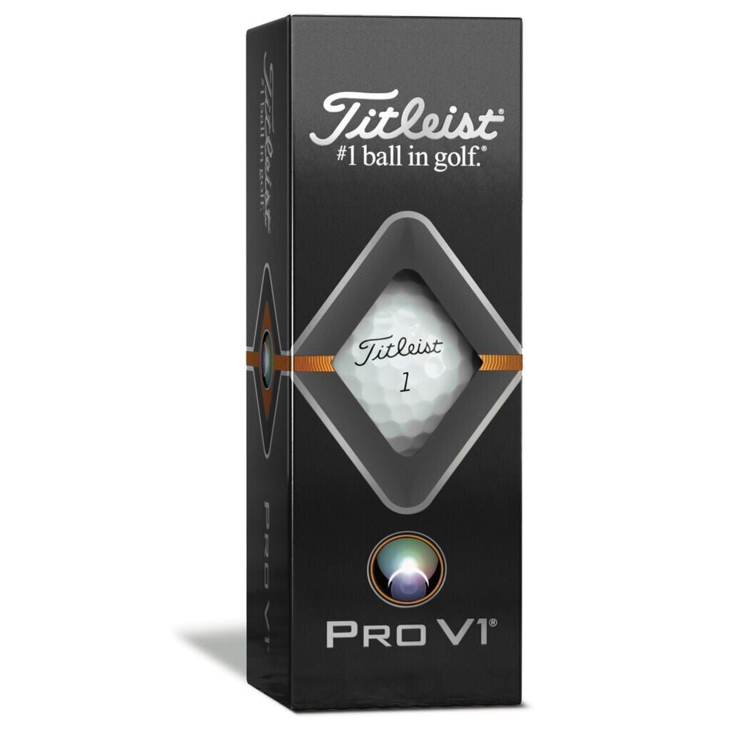 Golfo kamuoliukai Titleist ProV1, 3vnt цена и информация | Golfas | pigu.lt