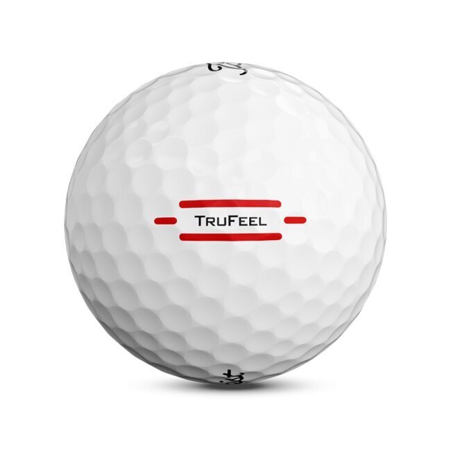 Golfo kamuoliukai Titleist TruFeel, 12vnt цена и информация | Golfas | pigu.lt