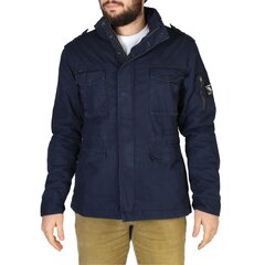 Striukė vyrams Superdry M5010351A 35112, mėlyna kaina ir informacija | Vyriškos striukės | pigu.lt