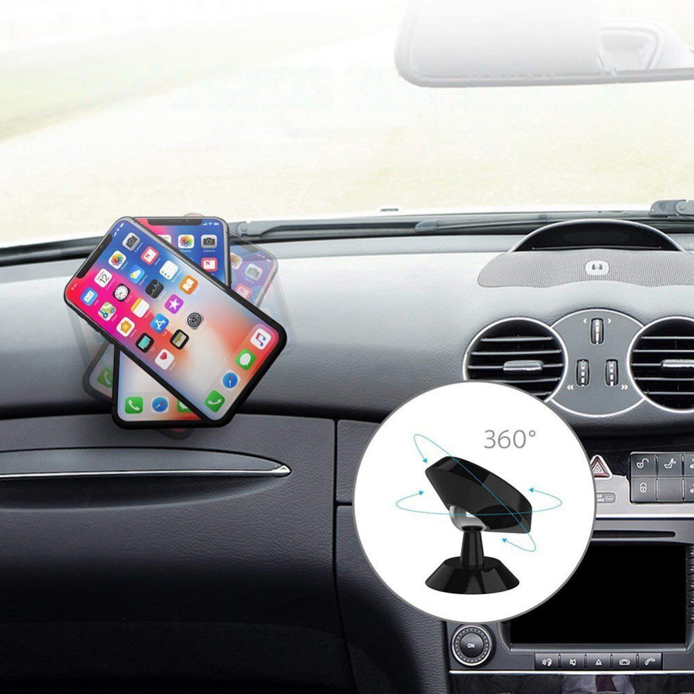 Wozinsky self-adhesive Universal Magnetic Car Mount Phone Holder WMH-05 цена и информация | Telefono laikikliai | pigu.lt