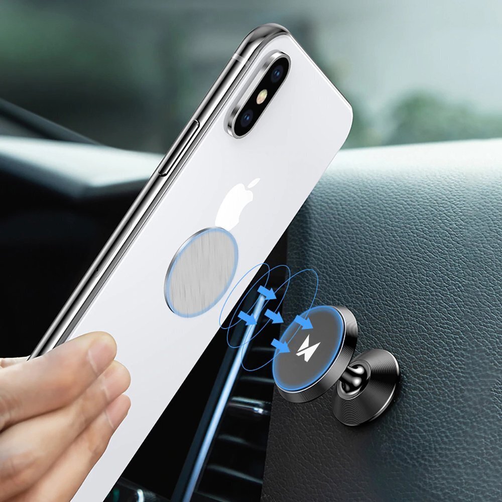 Wozinsky self-adhesive Universal Magnetic Car Mount Phone Holder WMH-05 цена и информация | Telefono laikikliai | pigu.lt