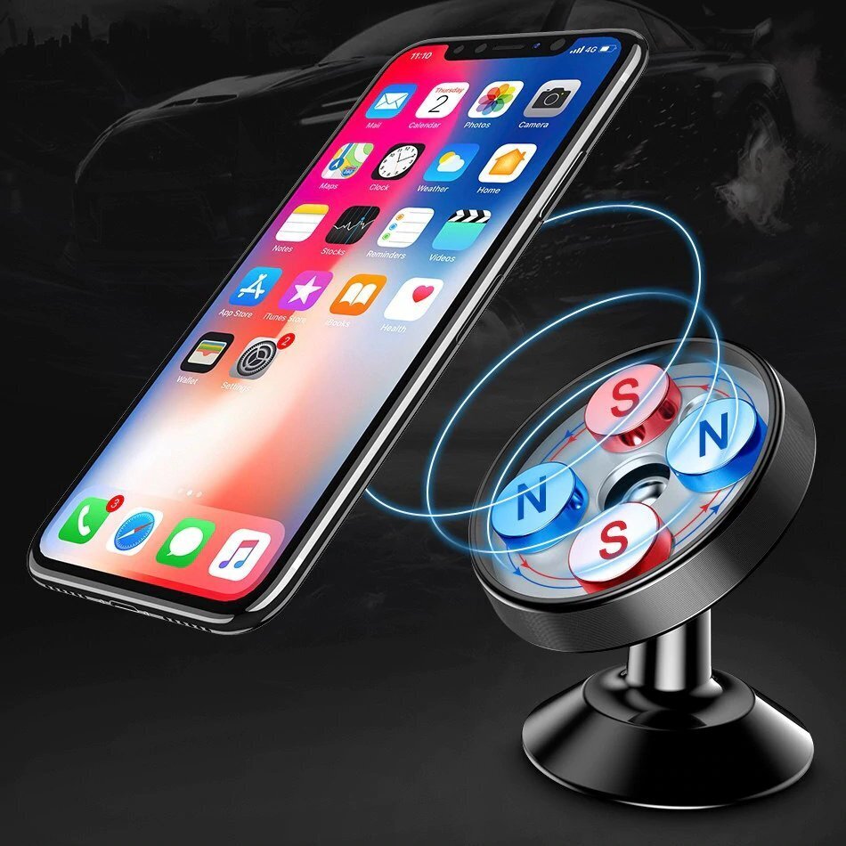 Wozinsky self-adhesive Universal Magnetic Car Mount Phone Holder WMH-05 цена и информация | Telefono laikikliai | pigu.lt