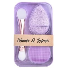 Rinkinys Clean se&Refresh Lilac, 3 vnt. kaina ir informacija | Veido prausikliai, valikliai | pigu.lt