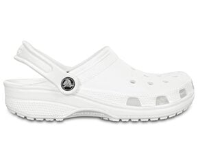 Обувь унисекс Crocs™ Classic, белый цена и информация | Тапочки женские | pigu.lt