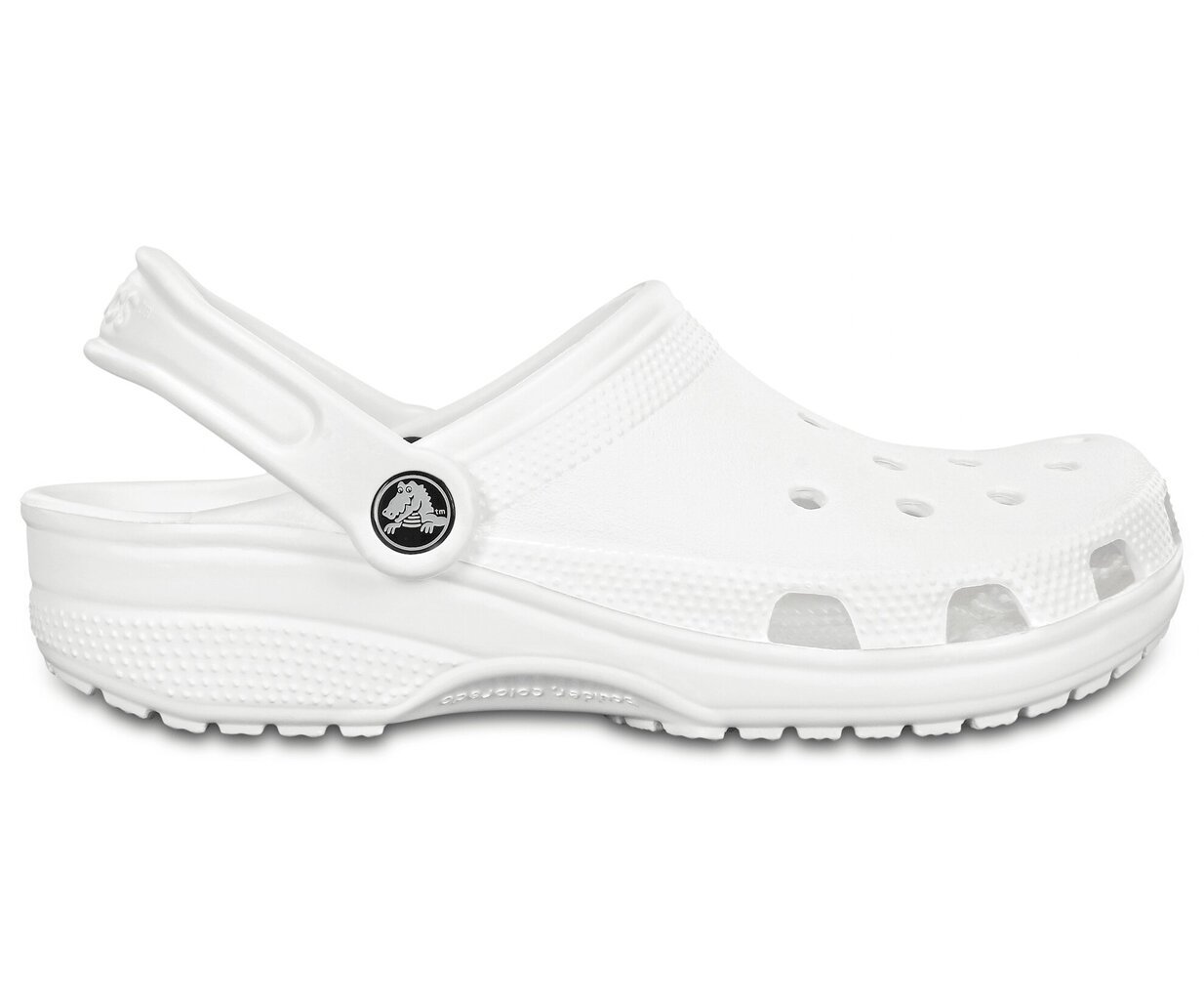 Crocs™ unisex batai Classic, balti цена и информация | Šlepetės moterims | pigu.lt