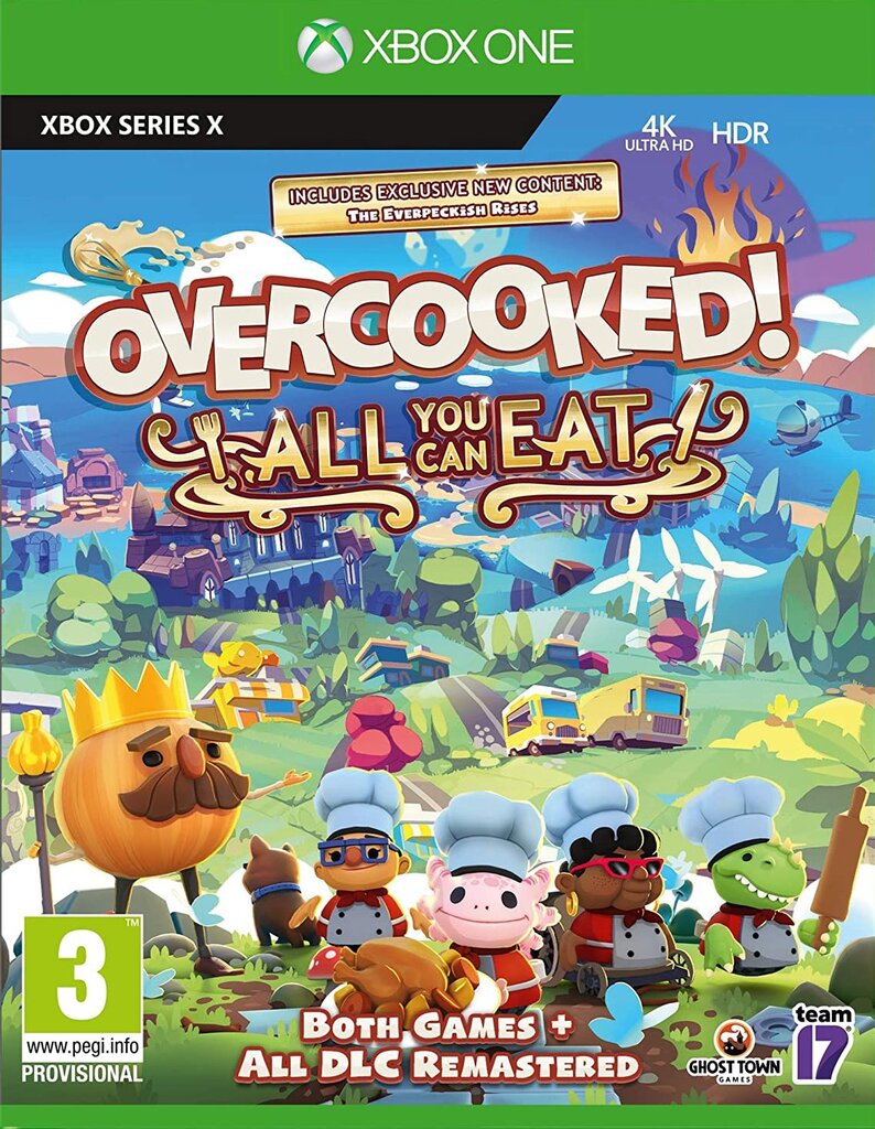 Overcooked: All You Can Eat Xbox Series X kaina ir informacija | Kompiuteriniai žaidimai | pigu.lt
