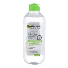 Micelinis vanduo Garnier SkinActive Micellar Water Combination & Sensitive Skin, 400ml цена и информация | Garnier Для ухода за лицом | pigu.lt