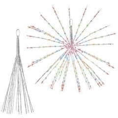 Dekoracija - žvaigždė 100 led, įvairiaspalvė kaina ir informacija | Kalėdinės dekoracijos | pigu.lt