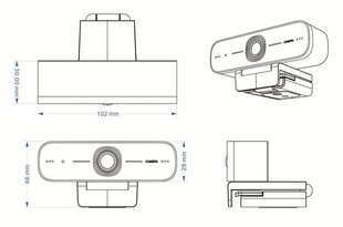 Minrray HD Video Conference Camera MG104-2 цена и информация | Компьютерные (Веб) камеры | pigu.lt