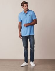 Polo marškiniai vyrams Crew MKE002, mėlyni kaina ir informacija | Vyriški marškinėliai | pigu.lt