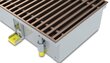 Įleidžiamas grindinis konvektorius KONVEKA FC 120-22-15 AL10 su rudos spalvos aliuminio grotelėmis kaina ir informacija | Radiatoriai, konvektoriai | pigu.lt