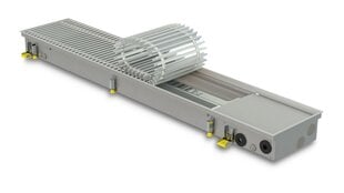 Įleidžiamas grindinis konvektorius su ventiliatoriumi KONVEKA FH4-H 85 ALS su sidabro spalvos aliuminio grotelėmis цена и информация | Радиаторы отопления | pigu.lt
