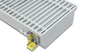 Įleidžiamas grindinis konvektorius su ventiliatoriumi KONVEKA FH4-H 245 ALS su sidabro spalvos aliuminio grotelėmis цена и информация | Радиаторы отопления | pigu.lt