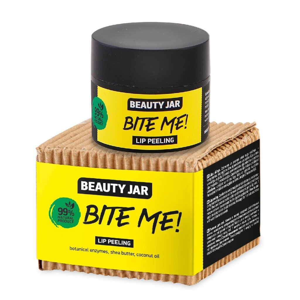 Lūpų šveitiklis Beauty Jar Bite Me!, 15 ml kaina ir informacija | Veido prausikliai, valikliai | pigu.lt