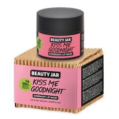 Naktinė lūpų kaukė Beauty Jar Kiss Me Goodnight, 15 ml kaina ir informacija | Veido kaukės, paakių kaukės | pigu.lt
