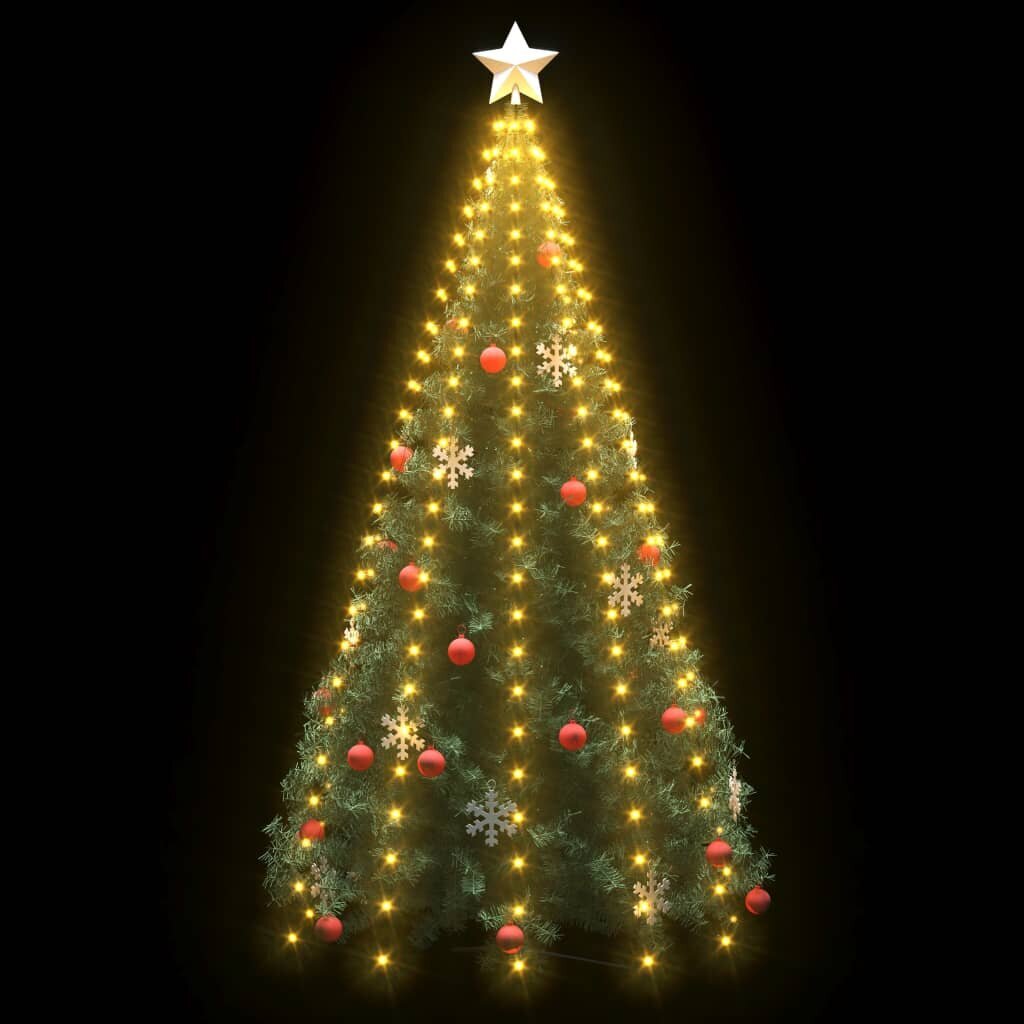 Kalėdinė girlianda eglutei-tinklas su 250 LED, 250cm, IP44 kaina ir informacija | Girliandos | pigu.lt