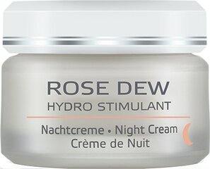 Naktinis veido kremas Annemarie Borlind Rose Dew, 50 ml kaina ir informacija | Veido kremai | pigu.lt