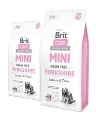 Brit Care Grain Free для собак мелких пород, 14 кг (2 x 7 кг) цена и информация |  Сухой корм для собак | pigu.lt
