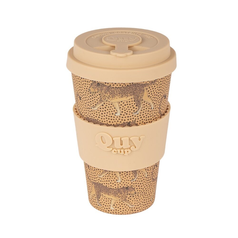 Bambukinis puodelis QuyCup, 400 ml kaina | pigu.lt