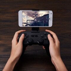 8BitDo Mobile Gaming Clip for SN30 Pro+ Black Edition Controllers (Mobile) kaina ir informacija | Žaidimų kompiuterių priedai | pigu.lt
