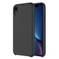 Mocco Liquid Silicone Soft Back Case, skirtas Apple iPhone 11 Pro Max, juodas kaina ir informacija | Telefono dėklai | pigu.lt