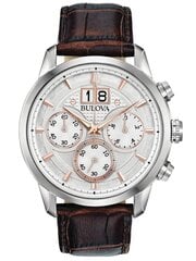 Laikrodis vyrams Bulova, rudas 96B309 цена и информация | Мужские часы | pigu.lt